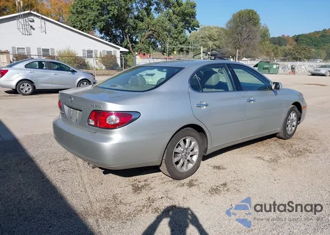2003 Lexus Es 300 z USA, uszkodzony, nr VIN JTHBF30G730143066